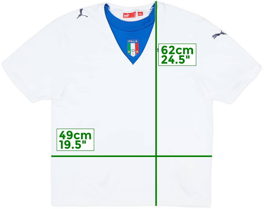 2006 Italy Away Shirt - 7/10 - (XL.Boys)