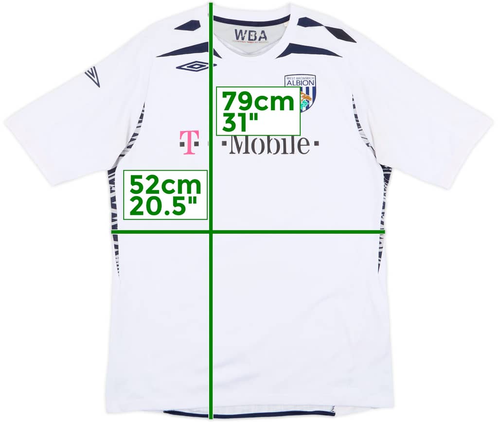 2007-08 West Brom Away Shirt - 4/10 - (L)