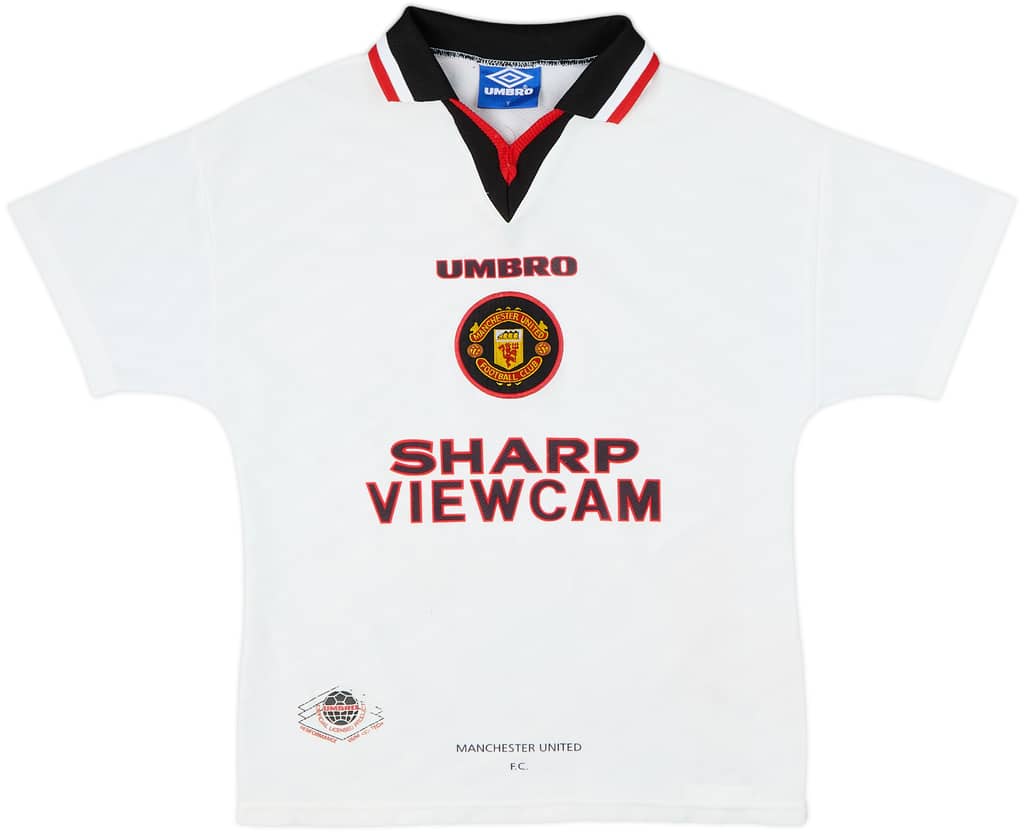 1996-97 Manchester United Away Shirt - 6/10 - (Y)