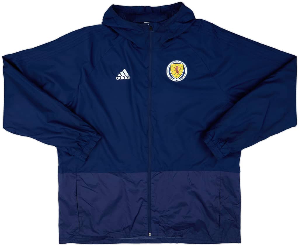 2018-19 Scotland adidas Hooded Rain Jacket - 9/10 - (XXL)