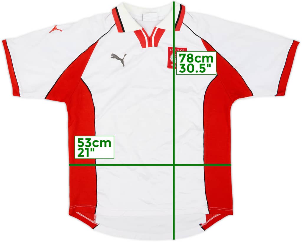 1999-00 Poland Home Shirt - 7/10 - (L)