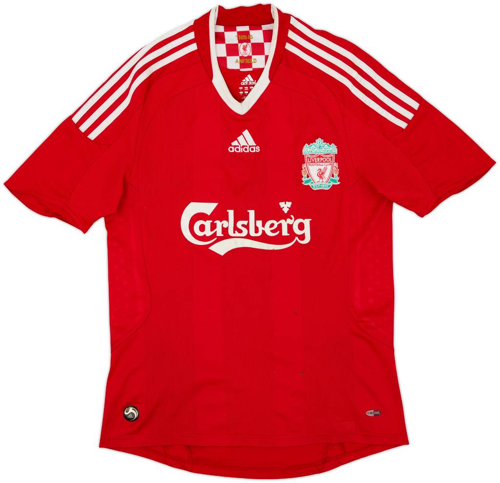 2008-10 Liverpool Home Shirt - 5/10 - (S)