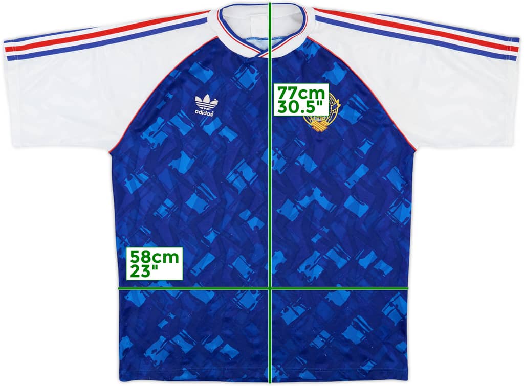 1991-92 Yugoslavia Home Shirt - 8/10 - (L/XL)