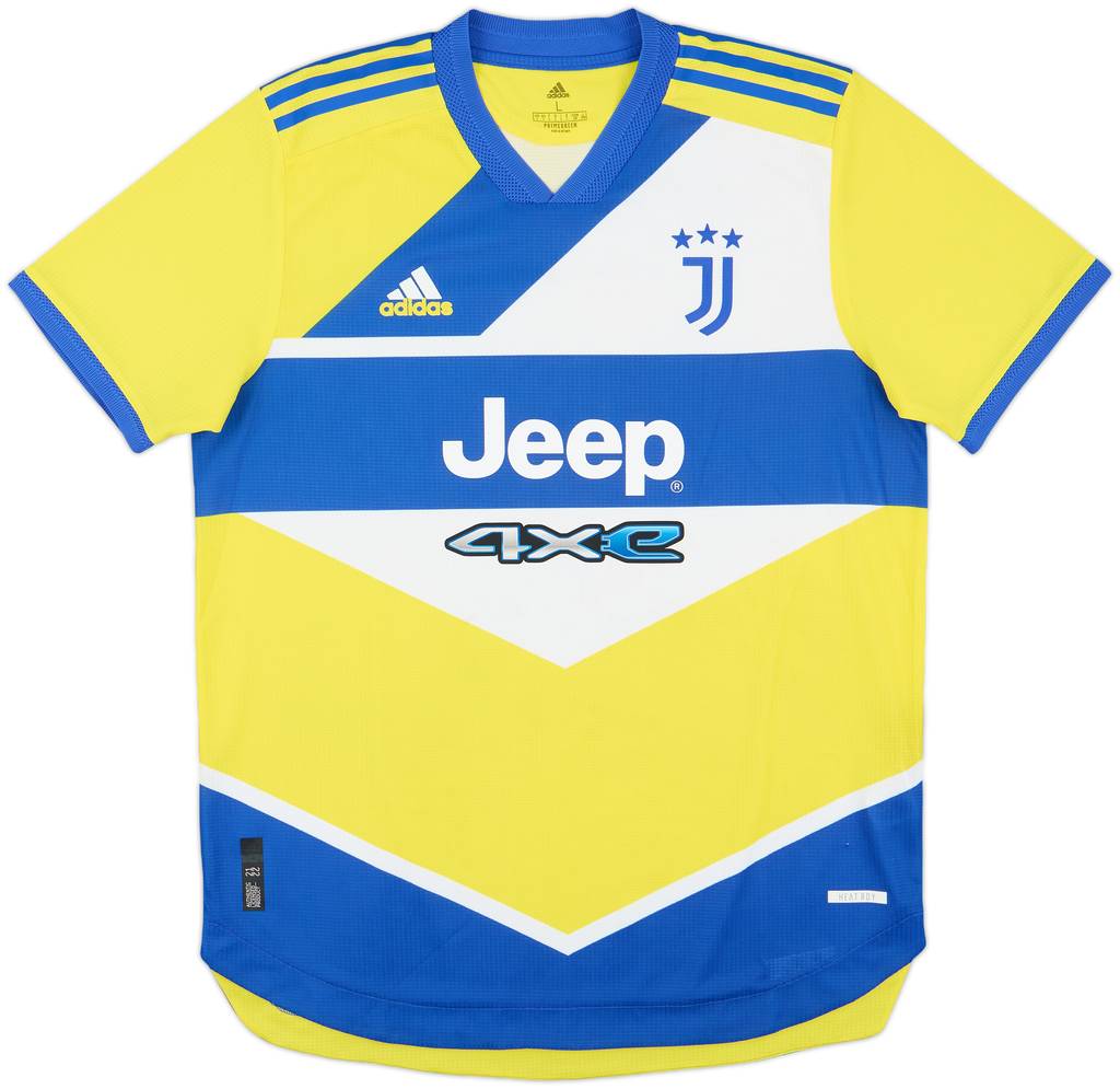 2021-22 Juventus Authentic Third Shirt - 8/10 - (L)