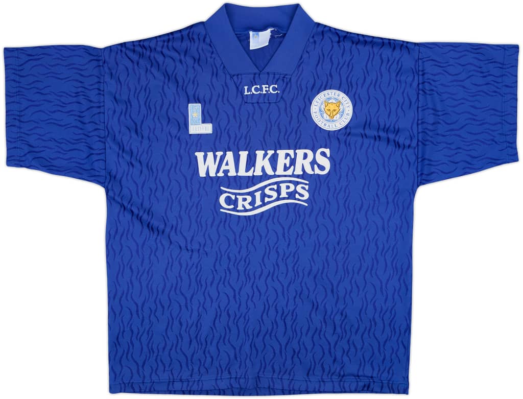 1992-94 Leicester Home Shirt - 8/10 - (XL)