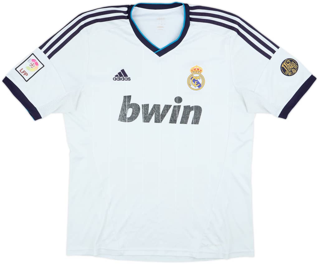 2012-13 Real Madrid Home Shirt - 5/10 - (L)