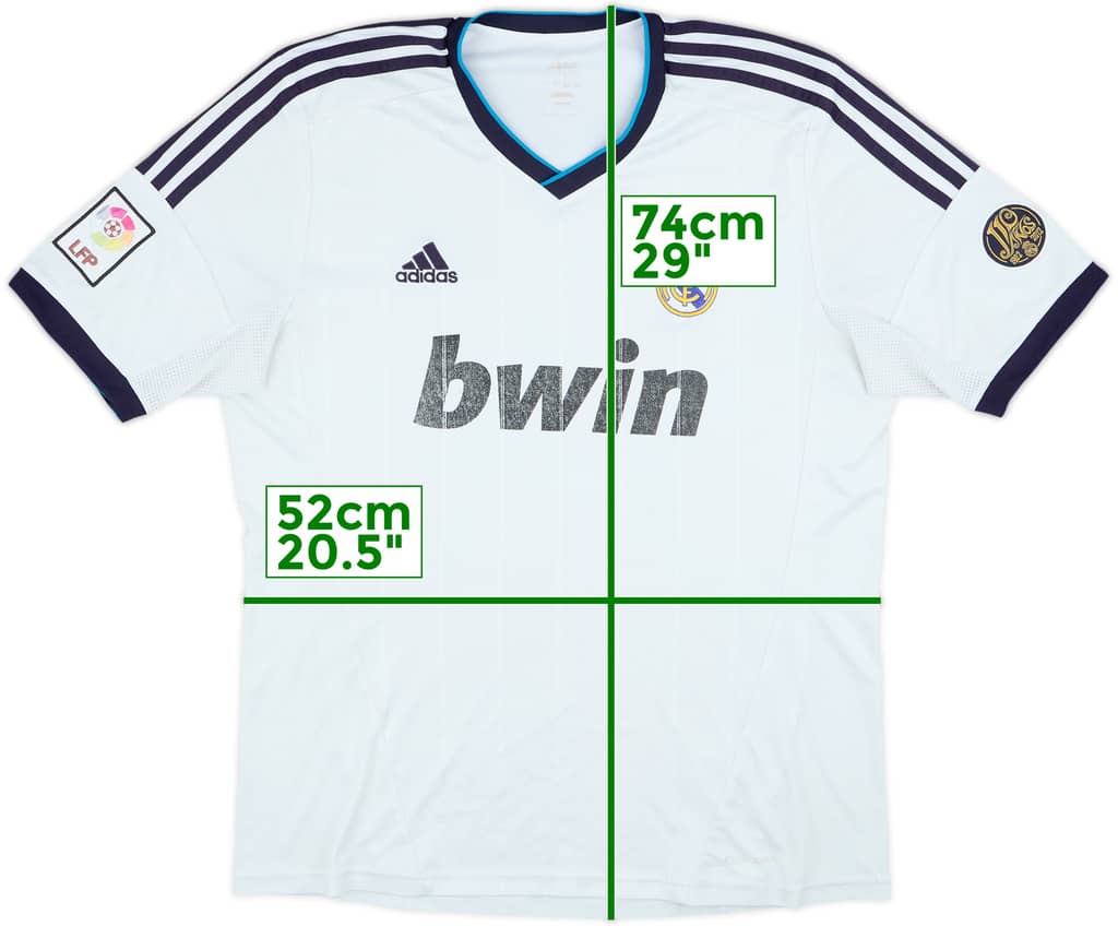 2012-13 Real Madrid Home Shirt - 5/10 - (L)
