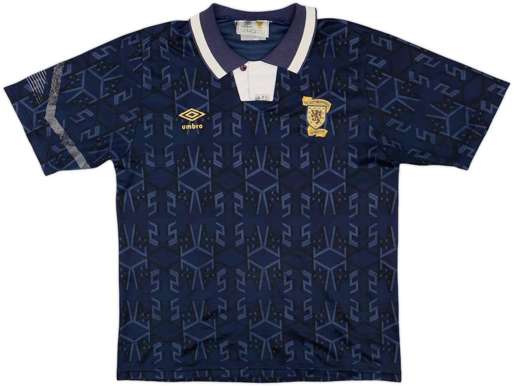 1991-94 Scotland Home Shirt - 6/10 - (M)