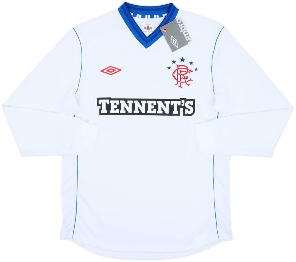 2012-13 Rangers Away L/S Shirt (L)