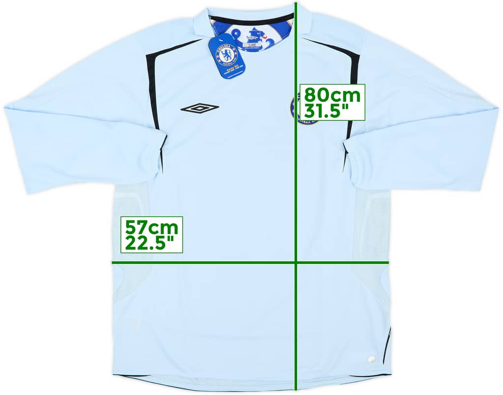 2005-06 Chelsea Away L/S Shirt (XL)