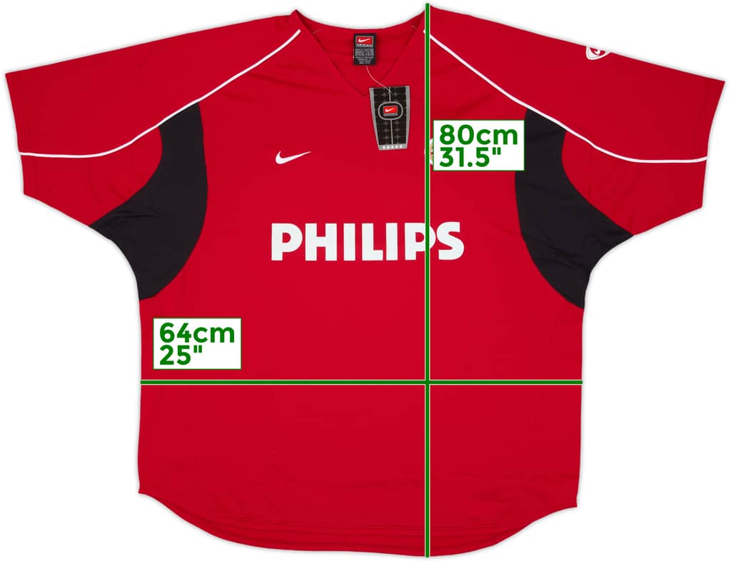 2001-02 PSV Nike Player Issue Training Shirt (XL)