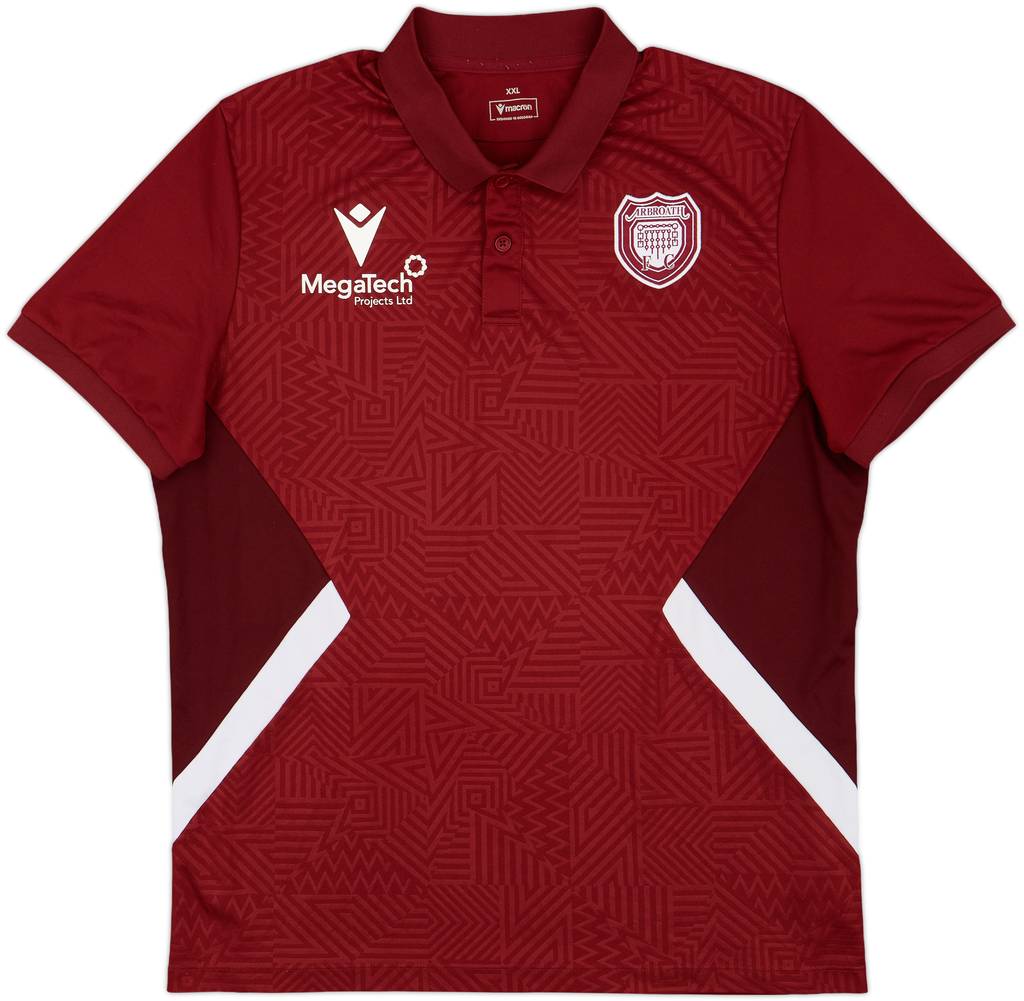 2023-24 Arbroath Macron Training Shirt - 8/10 - (XXL)