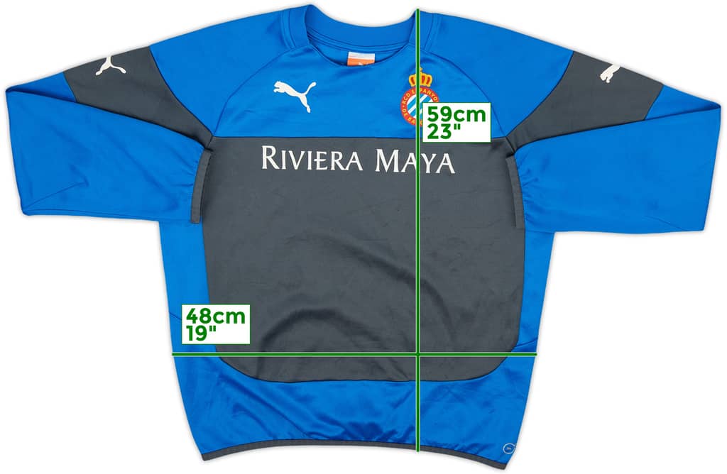 2014-15 Espanyol Puma Sweat Top - 6/10 - (S)