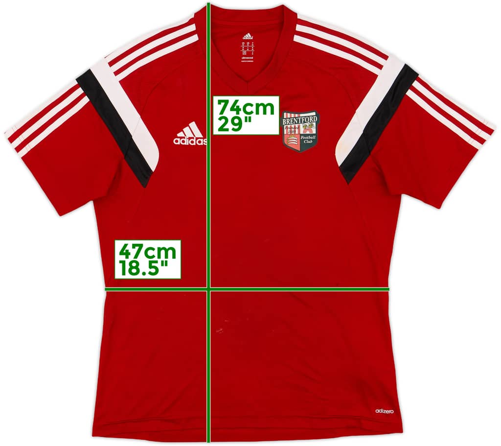 2014-15 Brentford adidas Training Shirt - 6/10 - (M)
