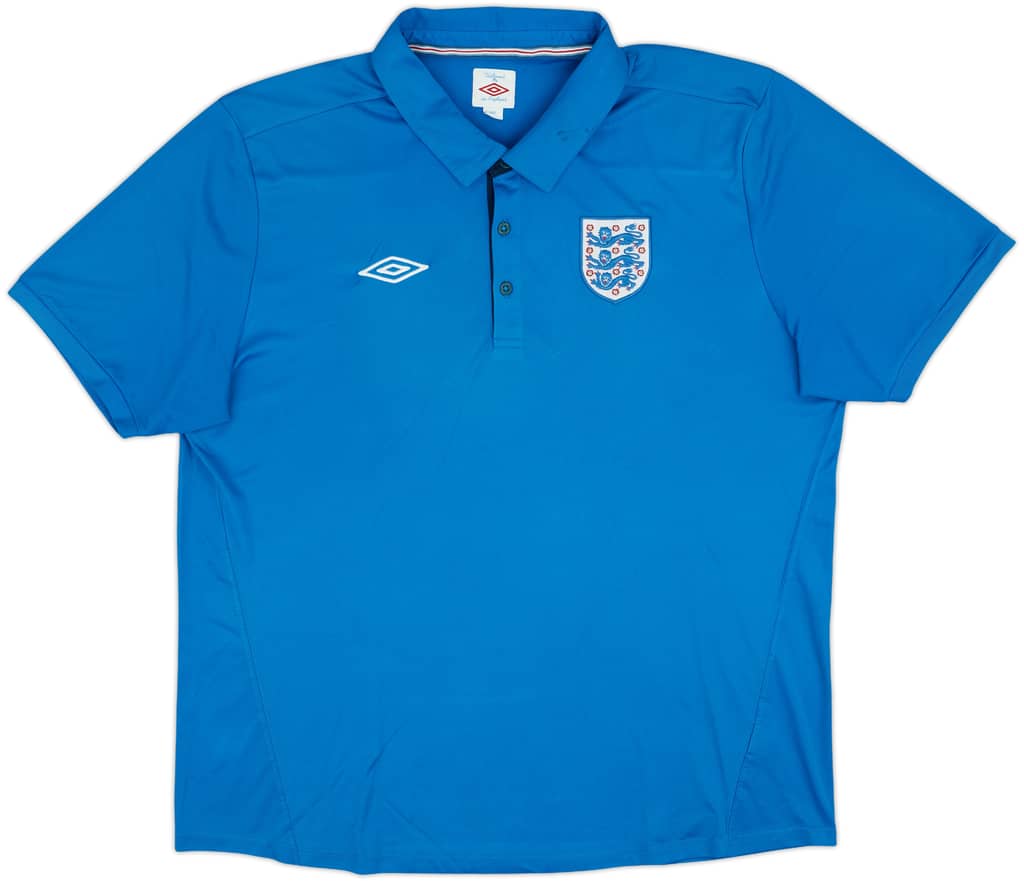 2009-10 England Umbro Polo Shirt - 6/10 - (XXL)