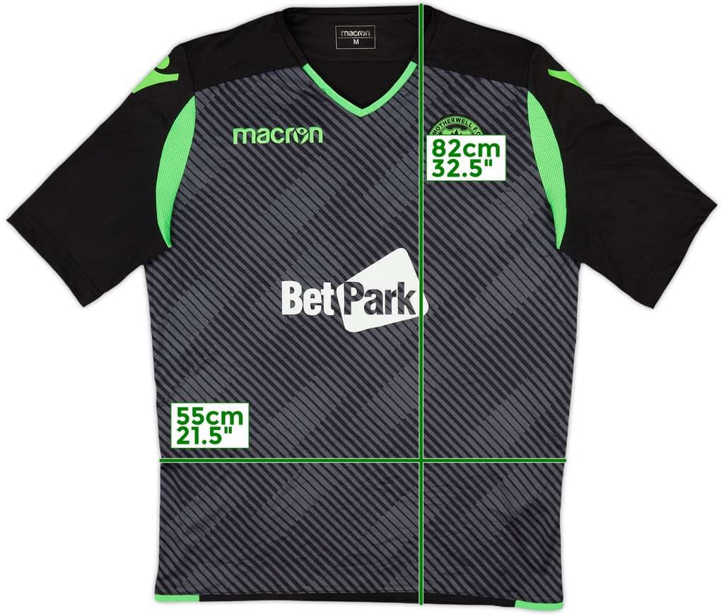 2018-19 Motherwell GK S/S Shirt - 8/10 - (M)