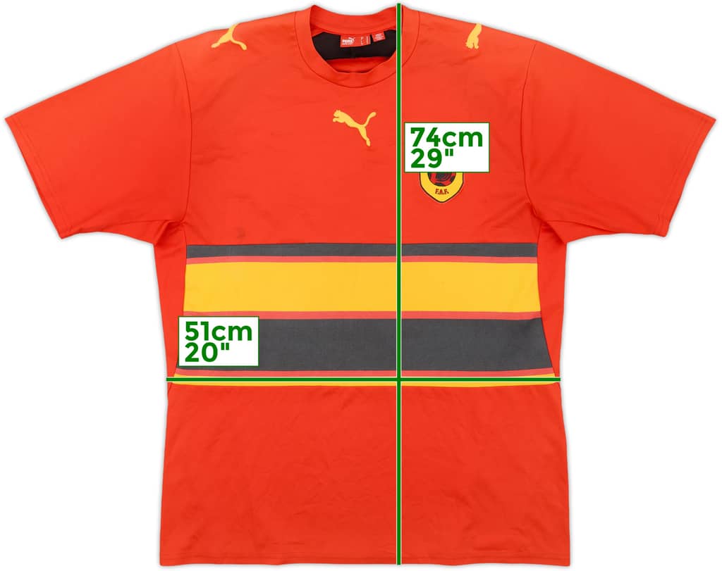 2006-07 Angola Home Shirt - 6/10 - (M)