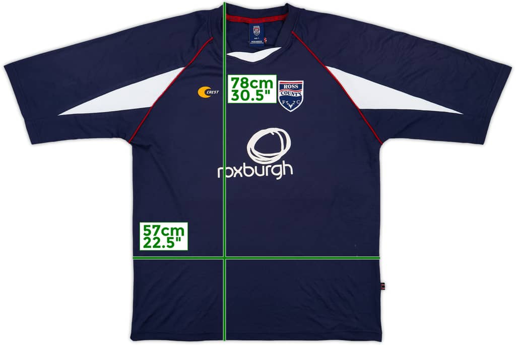 2007-08 Ross County Home Shirt - 8/10 - (L)