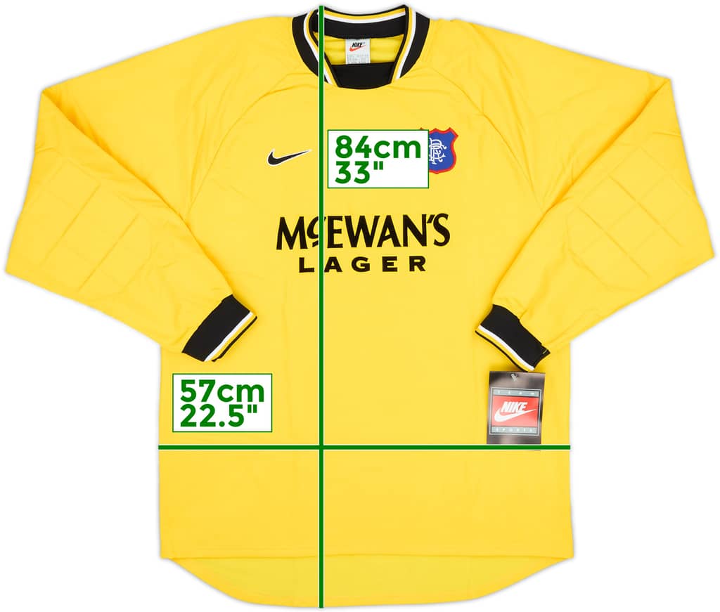 1997-99 Rangers Player Issue GK Shirt (L)