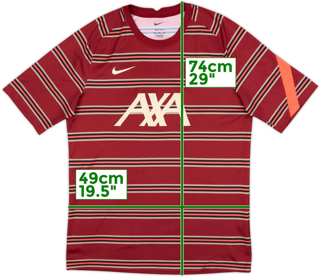 2021-22 Liverpool Nike Training Shirt - 6/10 - (M)