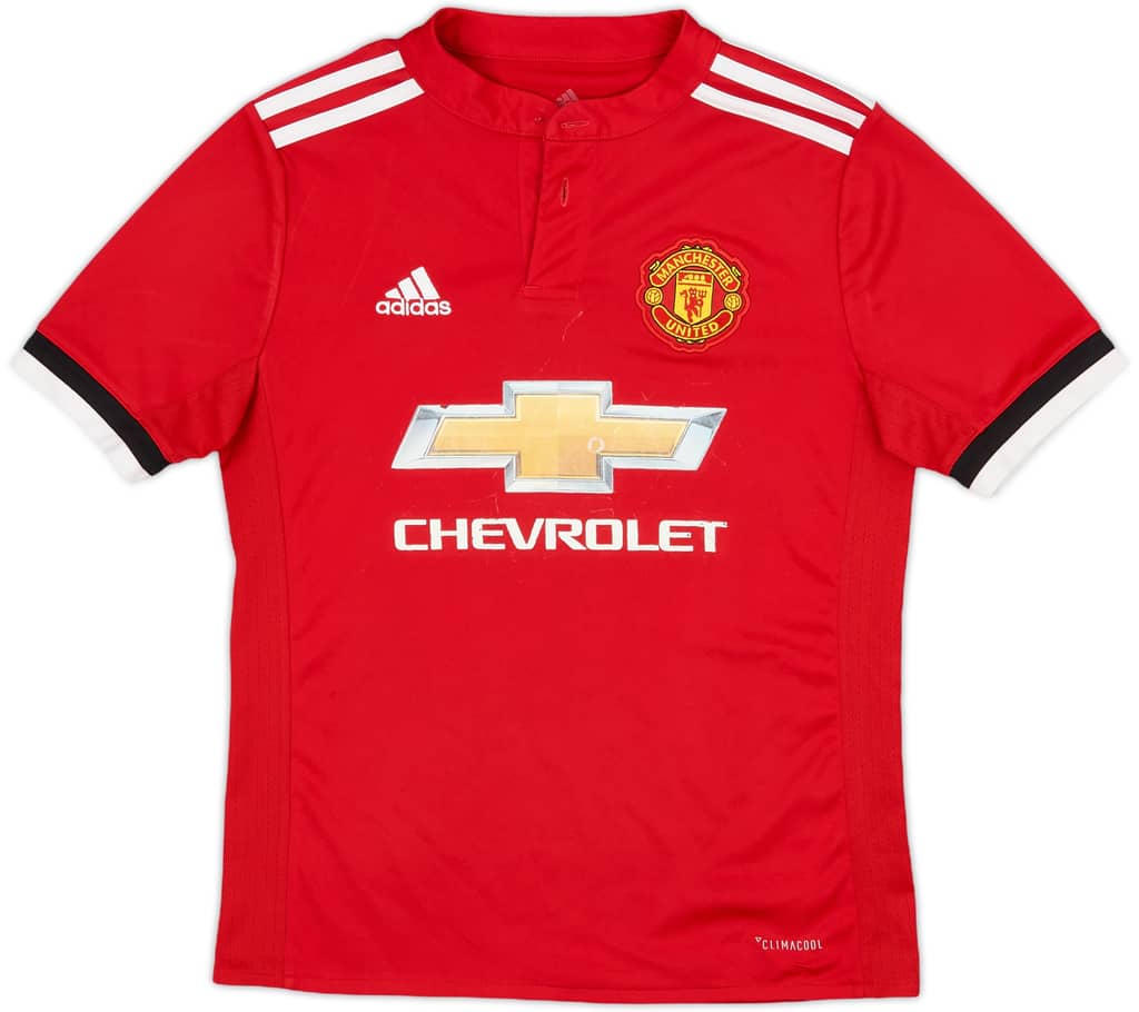 2017-18 Manchester United Home Shirt - 5/10 - (M.Boys)