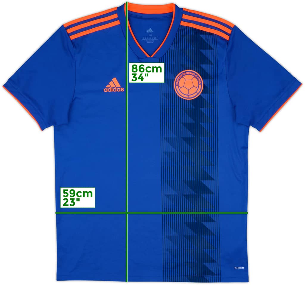 2018-19 Colombia Away Shirt - 10/10 - (M)
