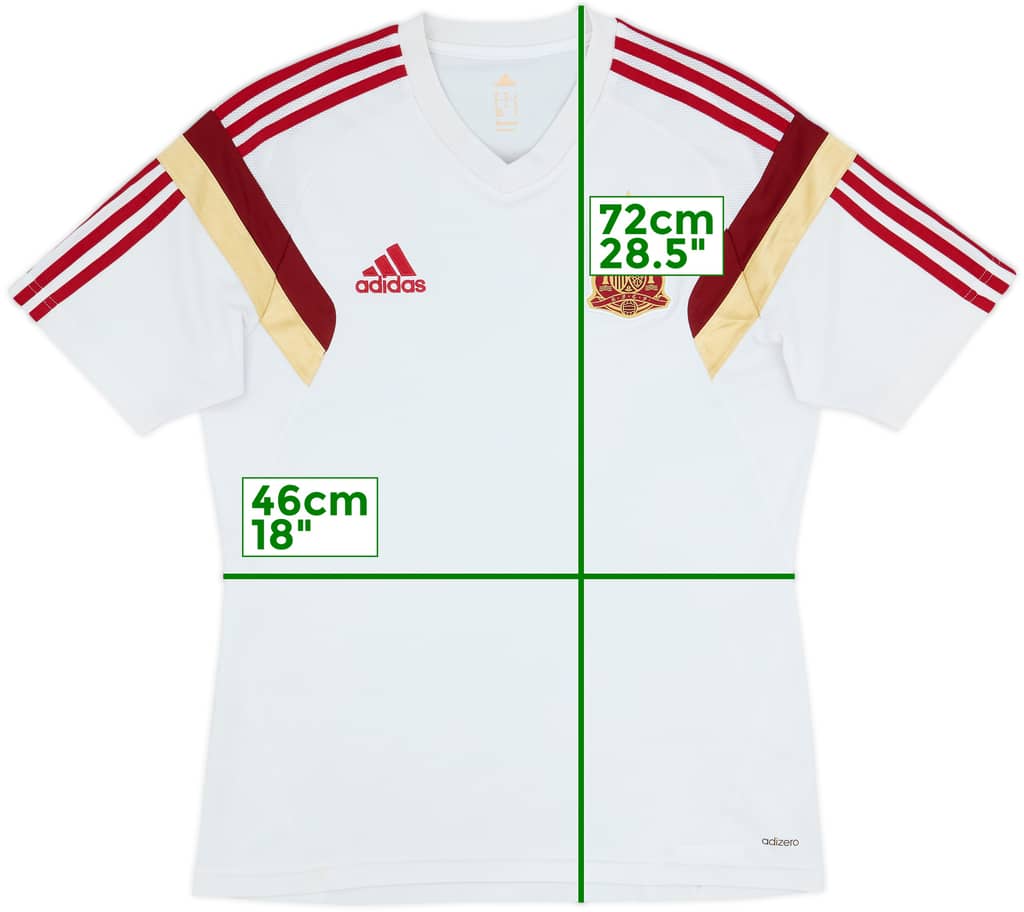 2013-14 Spain adizero Training Shirt - 8/10 - (M)