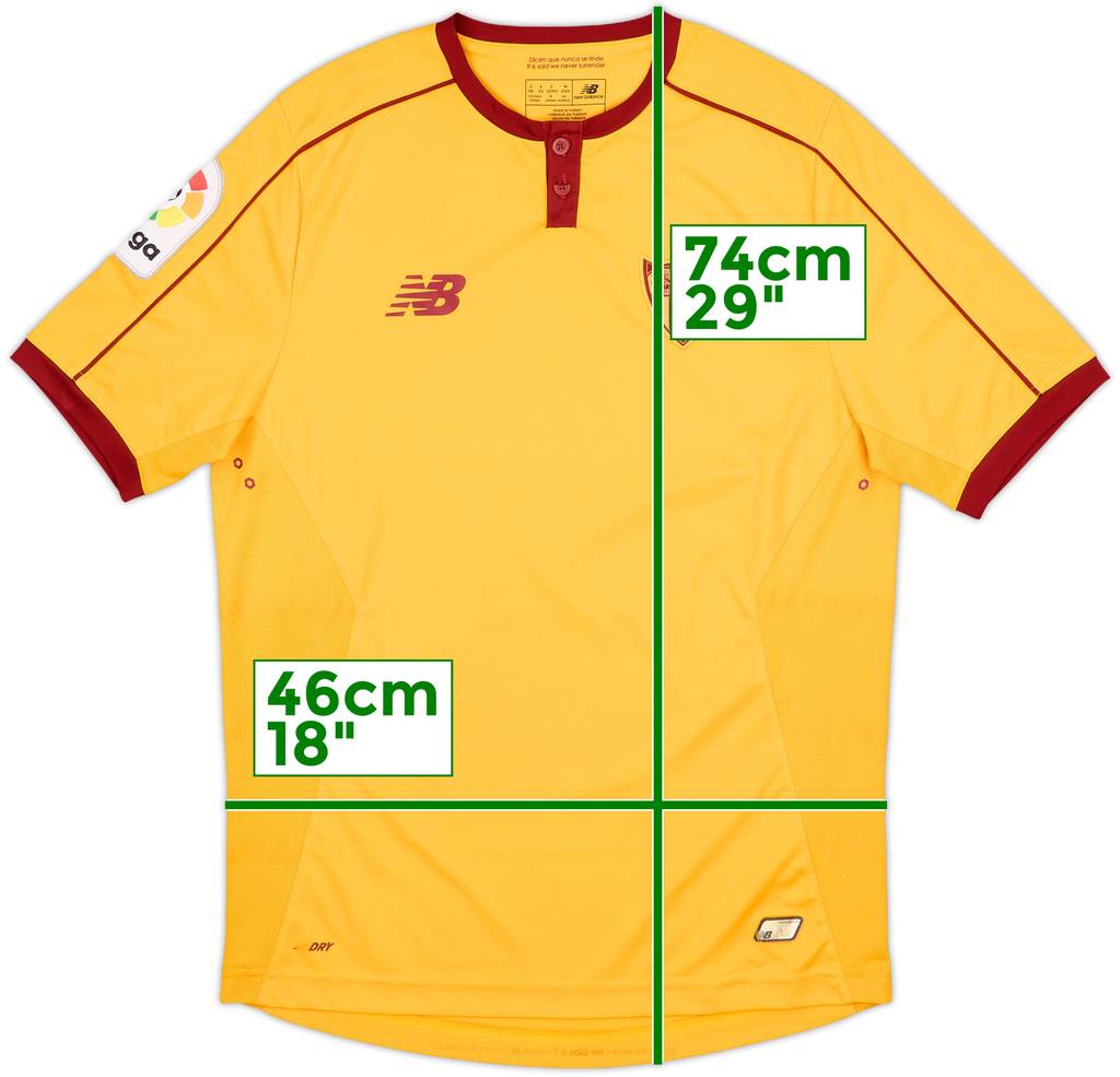 2016-17 Sevilla Third Shirt - 8/10 - (S)