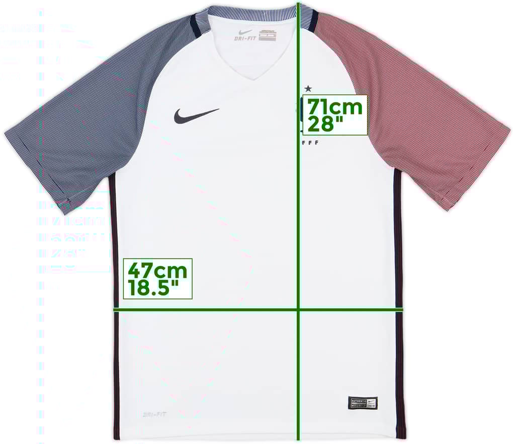 2016-17 France Away Shirt - 9/10 - (S)