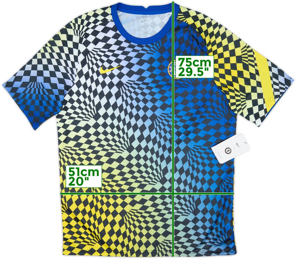 2021-22 Chelsea Nike Pre Match Training Shirt (L)