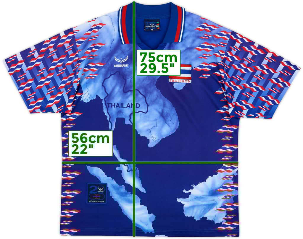1997 Thailand Home Shirt - 9/10 - (XL)