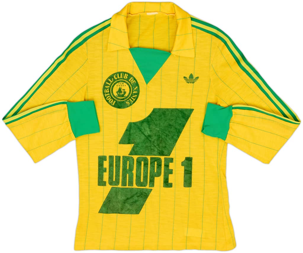 1980-81 Nantes Home L/S Shirt - 10/10 - (L.Boys)