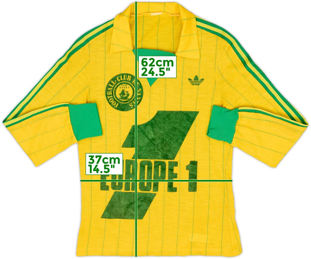1980-81 Nantes Home L/S Shirt - 10/10 - (L.Boys)
