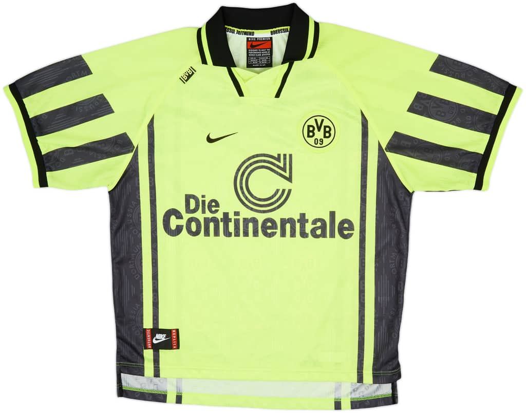 1996-97 Borussia Dortmund Home Shirt - 8/10 - (XL)