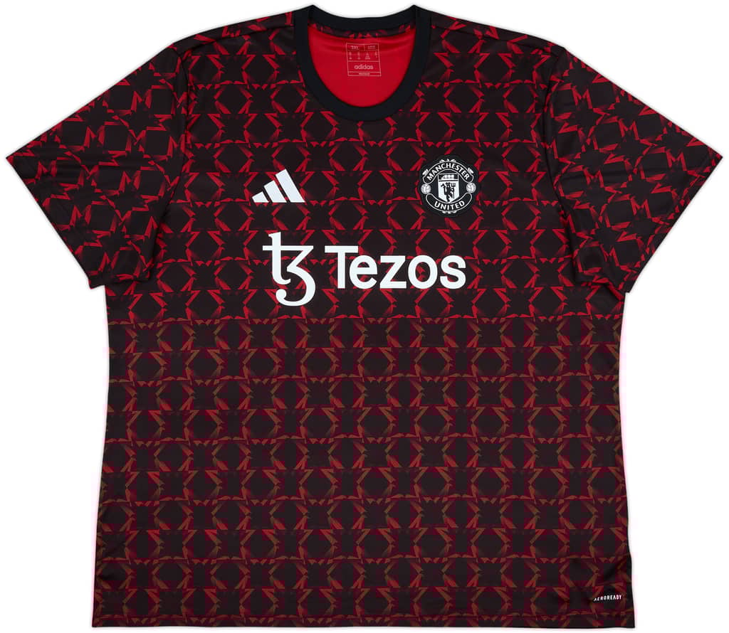 2024-25 Manchester United adidas Training Shirt - 9/10 - (3XL)