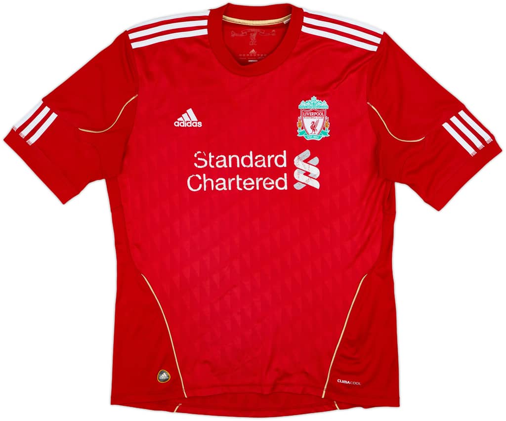 2010-12 Liverpool Home Shirt - 4/10 - (L)