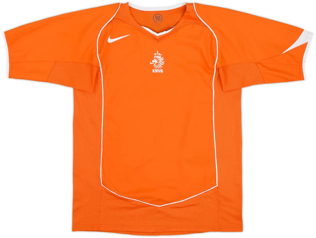 2004-06 Netherlands Home Shirt - 8/10 - (L.Boys)