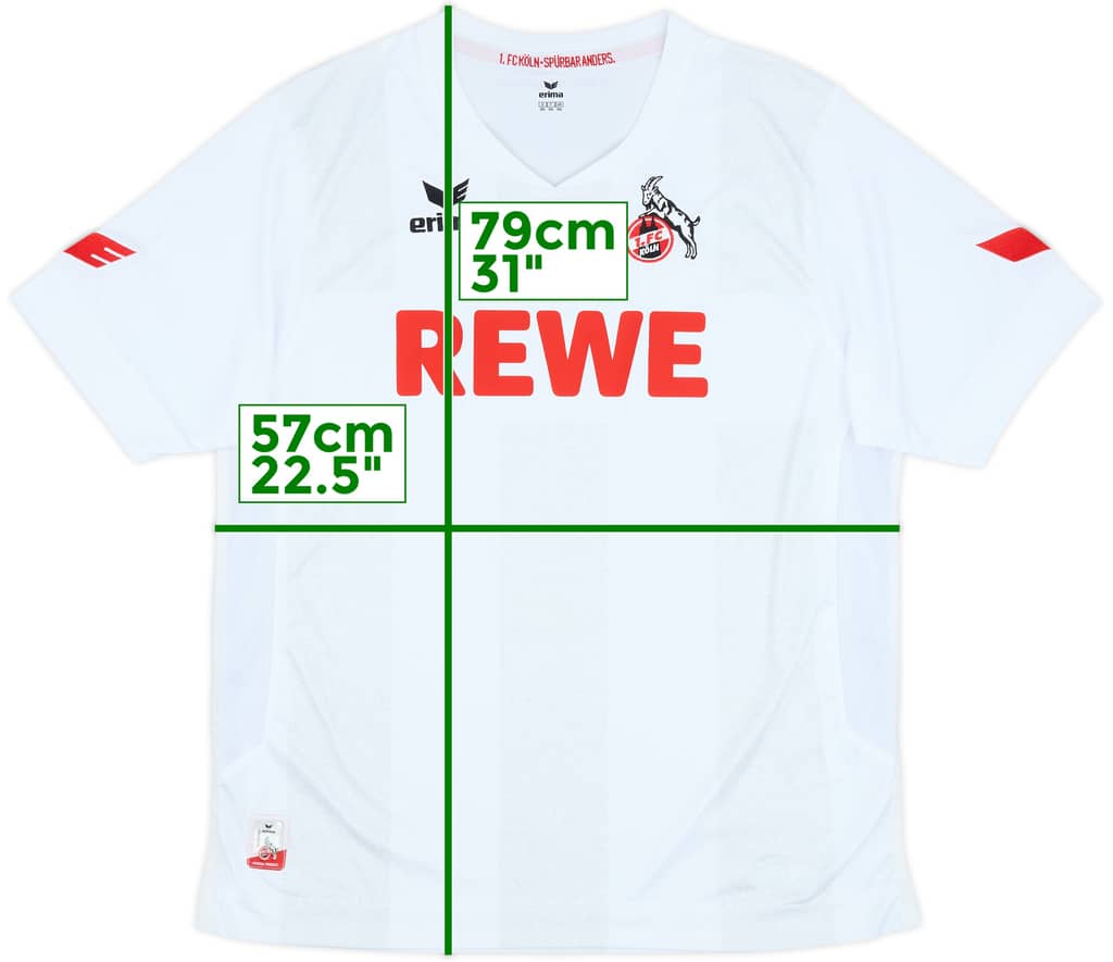 2016-17 FC Koln Home Shirt - 8/10 - (XXL)