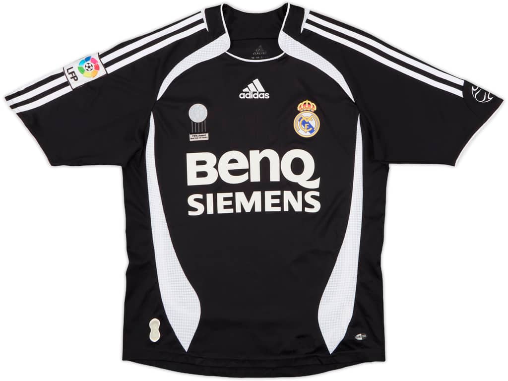 2006-07 Real Madrid Away Shirt - 6/10 - (L.Boys)