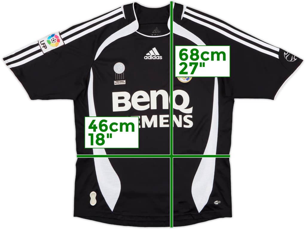 2006-07 Real Madrid Away Shirt - 6/10 - (L.Boys)