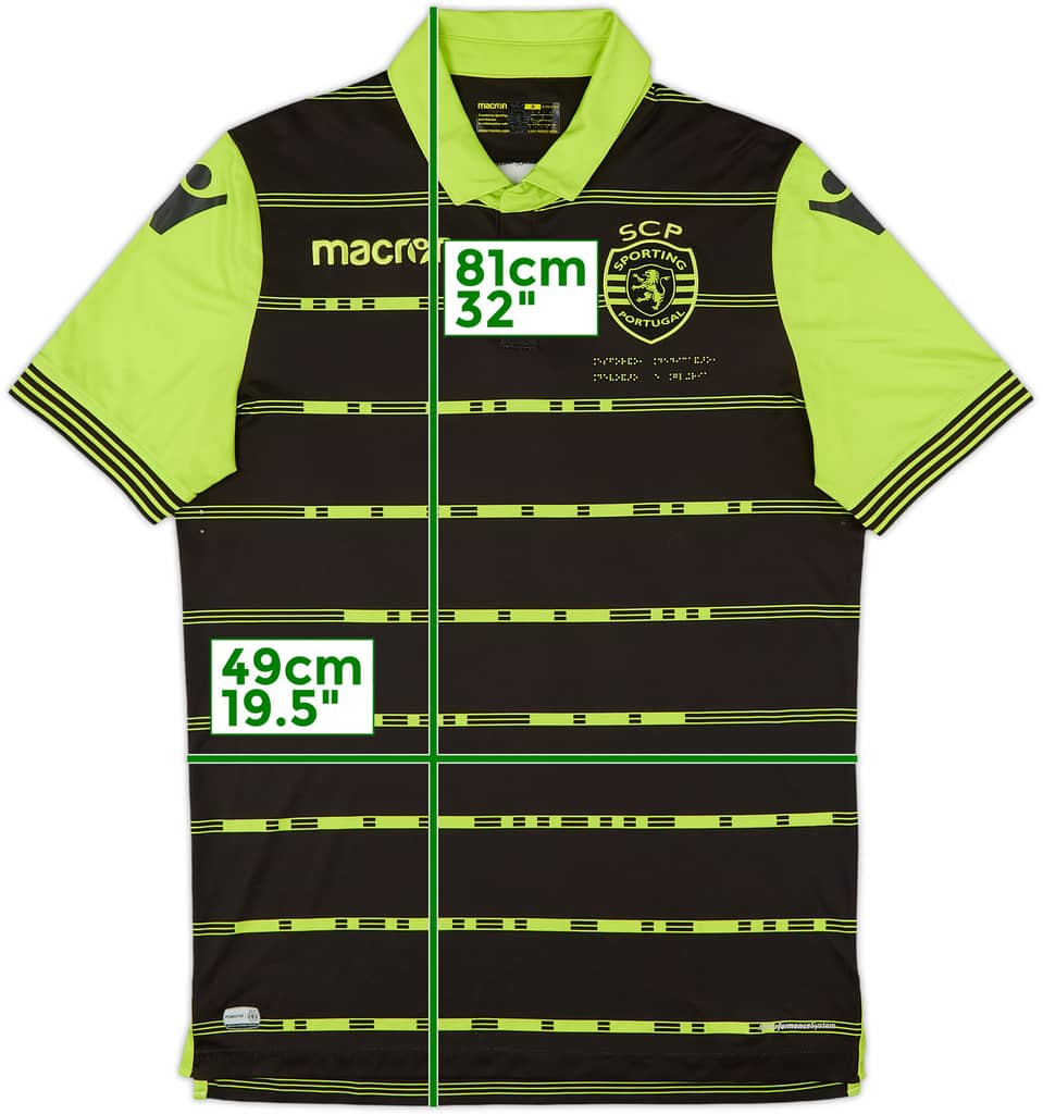 2017-18 Sporting CP Away Shirt - 8/10 - (M)