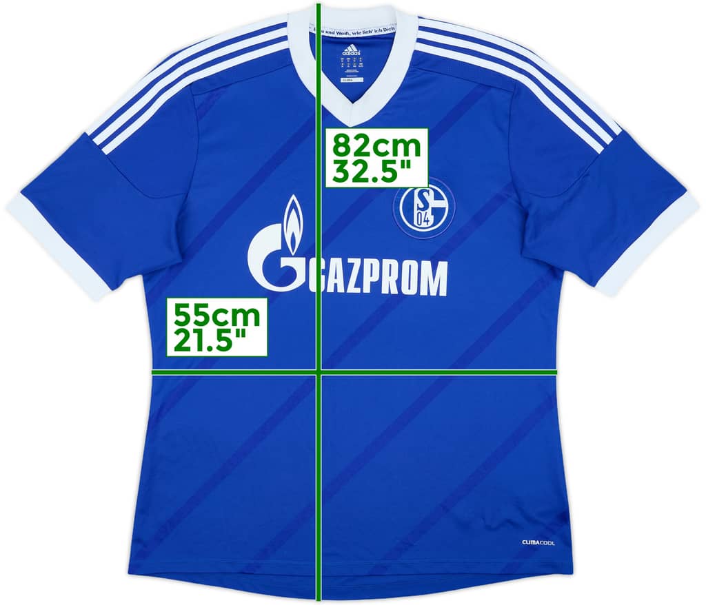 2012-14 Schalke Home Shirt - 8/10 - (XL)