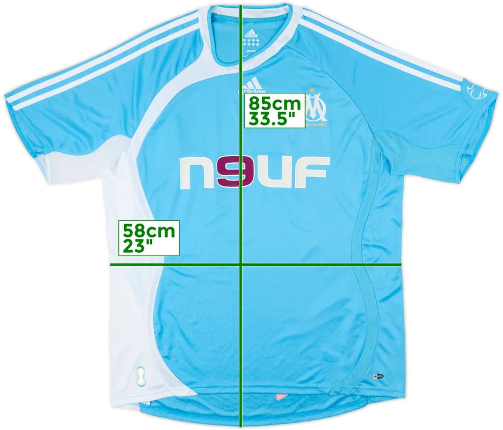 2006-07 Olympique Marseille Away Shirt - 10/10 - (XL)