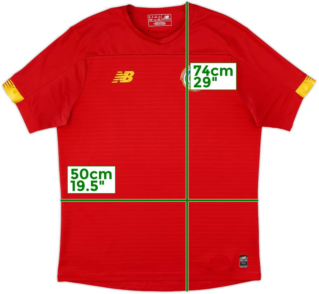 2019 Costa Rica Home Shirt - 8/10 - (M)