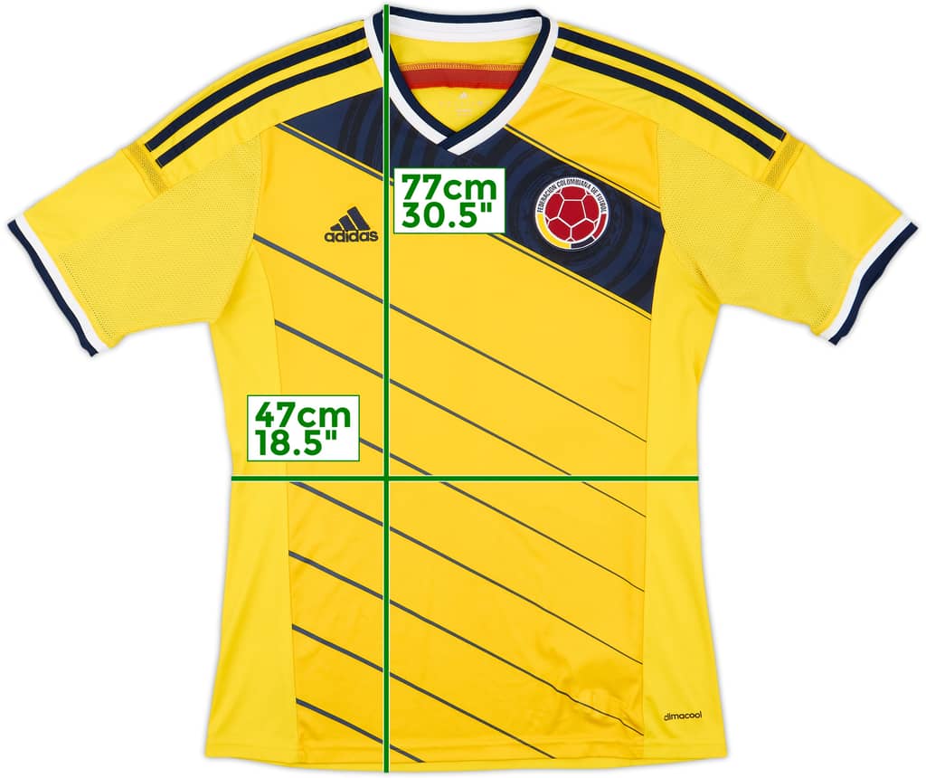 2014-15 Colombia Home Shirt - 7/10 - (M)