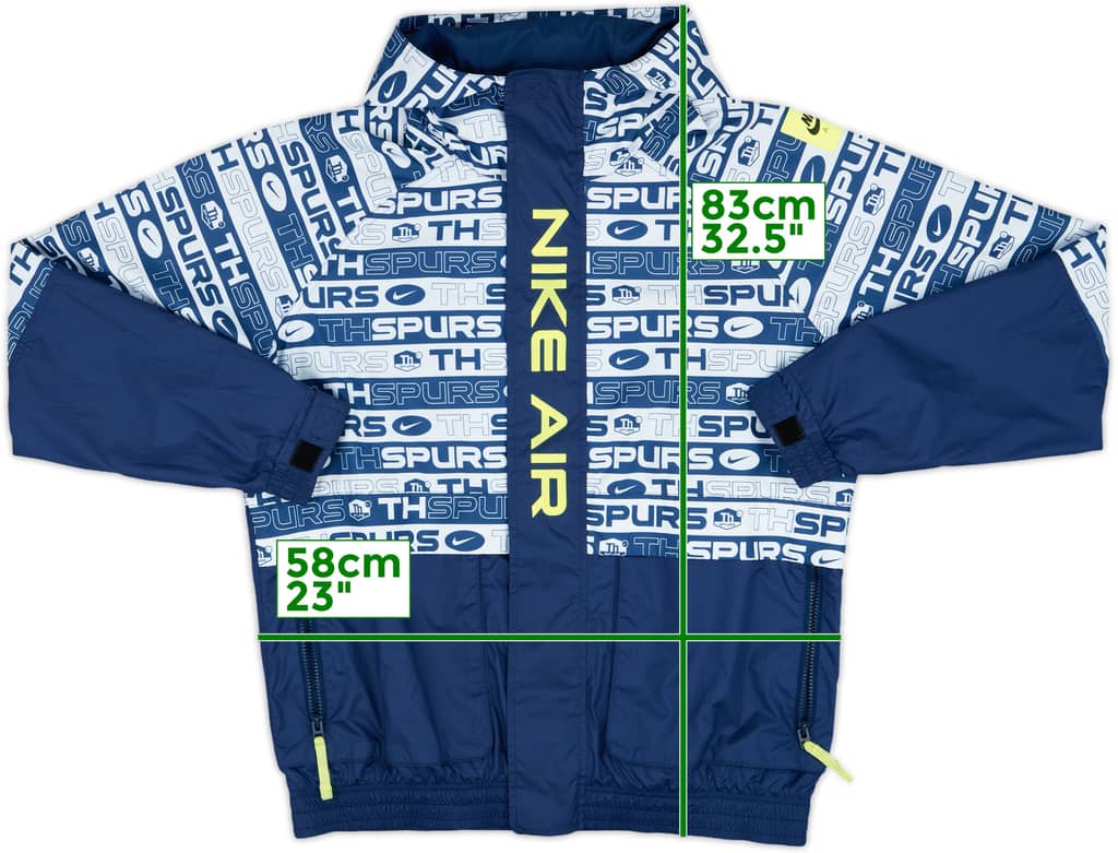 2022-23 Tottenham Hotspur Nike Hooded Track Jacket - 10/10 - (L)