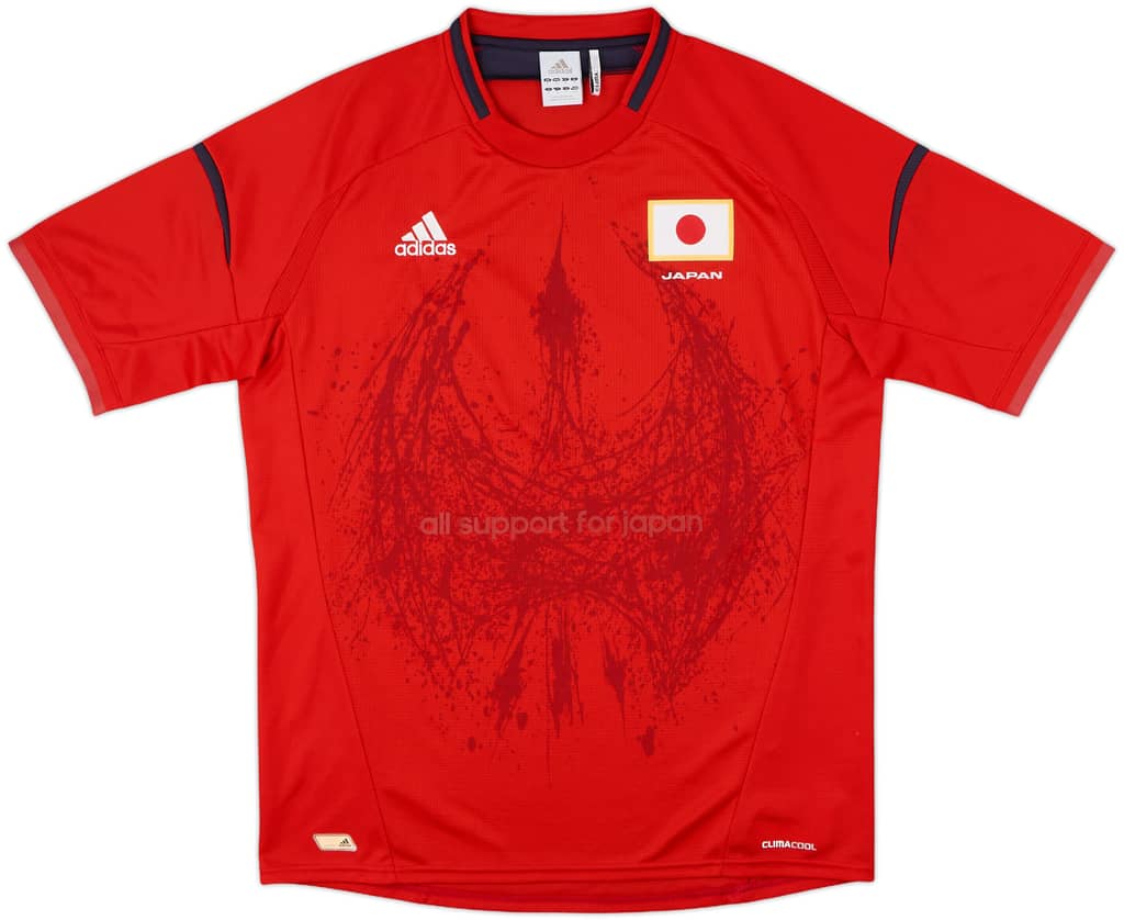 2012-13 Japan adidas Training Shirt - 8/10 - (M)