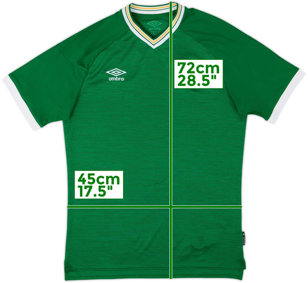 2020-21 Ireland Home Shirt - 8/10 - (M)