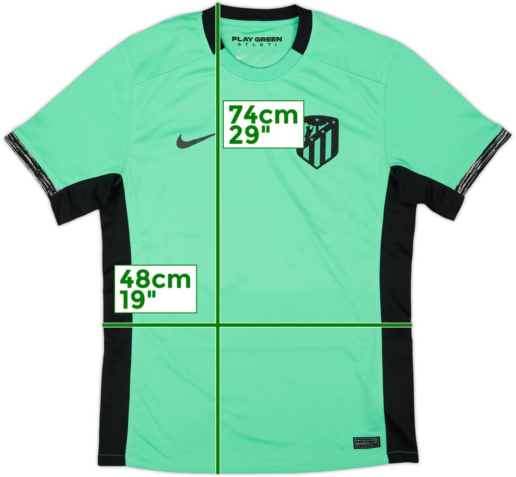 2023-24 Atletico Madrid Nike Third Shirt - 10/10 - (M)