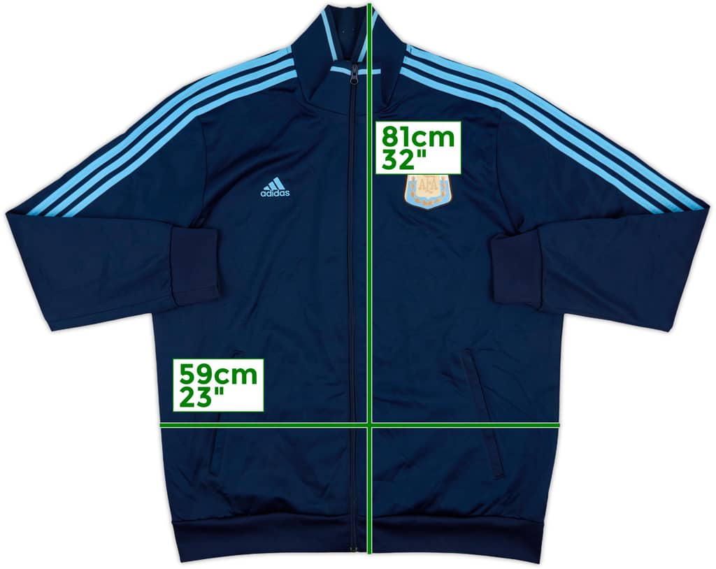 2013-14 Argentina adidas Track Jacket - 8/10 - (XL)